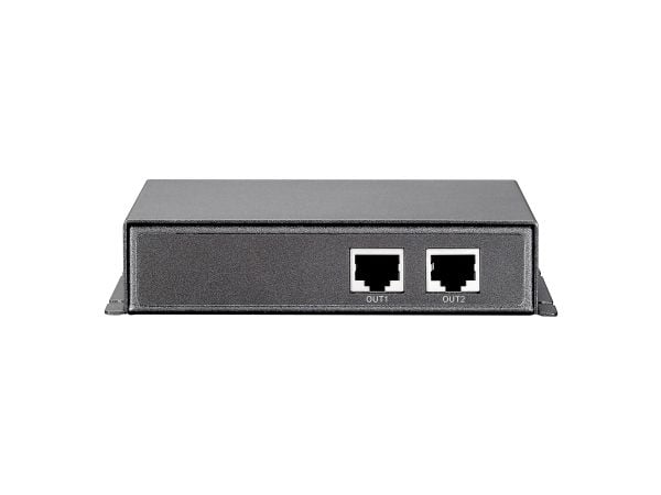 LevelOne POR-0222 - Forsterker - 1GbE - 10Base-T, 100Base-TX, 1000Base-T - 2 porter - RJ-45 / RJ-45 - opp til 100 m