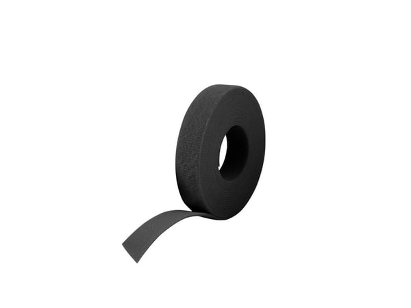 VELCRO® ONE-WRAP® koukkunauha 25m ja 20 mm leveä väri musta