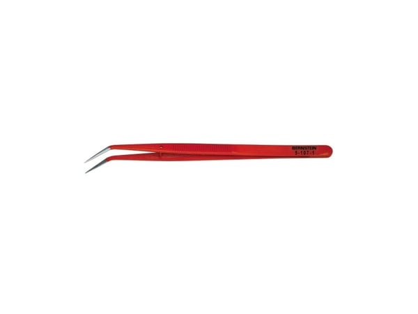 Bernstein 5-107-1, Stål, Rød, Spiss, Bøyd, 23 g, 150 mm