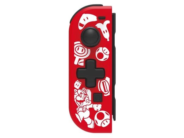 Hori D-Pad, Pad-ohjain, Nintendo Switch, D-pad, Musta, Punainen, Valkoinen, Akku, Laatikko