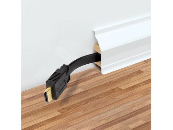 Manhattan 355643, 10 m, HDMI-tyyppi A (vakio), HDMI-tyyppi A (vakio), 3D, Äänen paluukanava (ARC), Musta