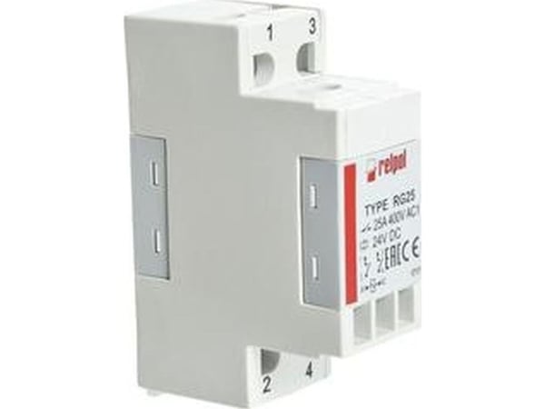 Relpol teollisuusrele 2Z 24V DC RG25-3022-28-1024 862724 862724