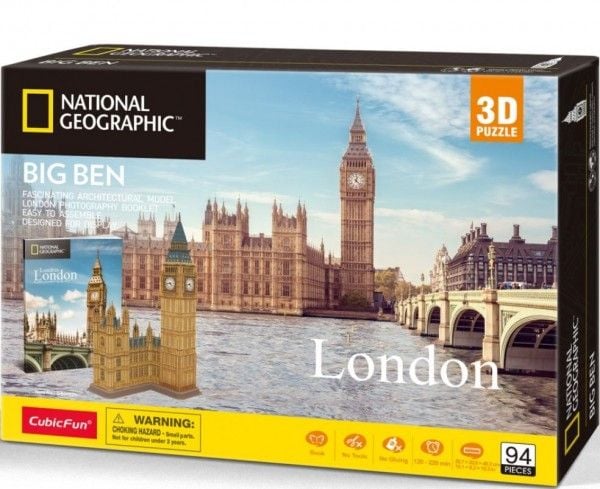 CUBIC FUN CUBICFUN 3D palapeli "Big Ben"