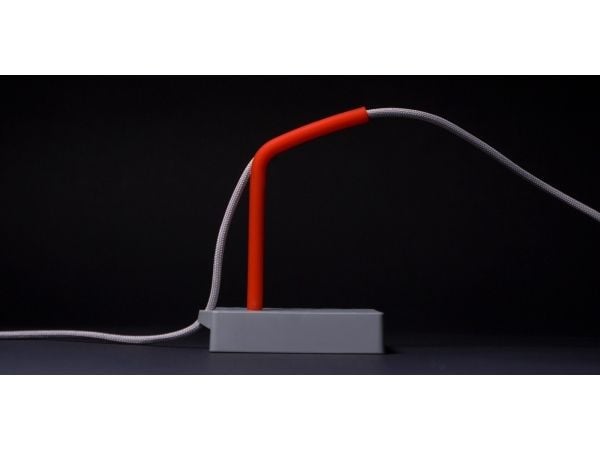 Xtrfy B4, Kabelholder, Bord, Metall, Gummi, Silikon, Rød, Hvit
