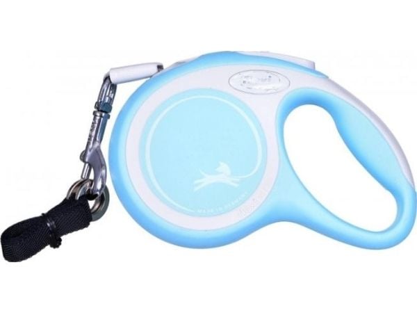 Flexi New Comfort XS Tape 3 m, Universell, Tilbaketrekkelig, Blå, Hvit, Teip, 12 kg, Monokromatisk