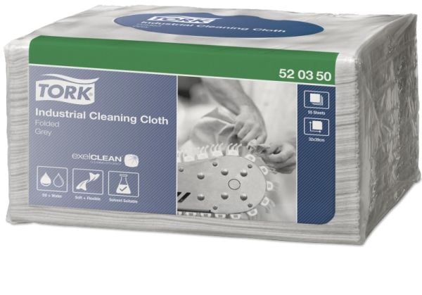 Tork 520350, papper, Grå, 320 mm, 385 mm, 55 styck, 195 mm