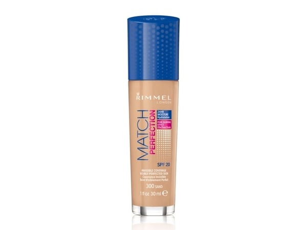 Rimmel London Match Perfection 24HR SPF20 Foundation 300 Sand 30 ml