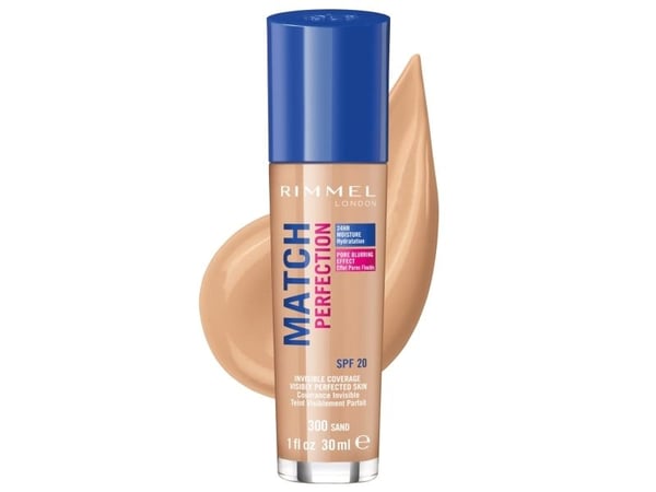 Rimmel London Match Perfection 24HR SPF20 Foundation 300 Sand 30 ml