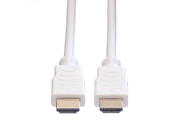 Value 11.99.5705, 5 m, HDMI-tyyppi A (vakio), HDMI-tyyppi A (vakio), 3D, Äänen paluukanava (ARC), Valkoinen