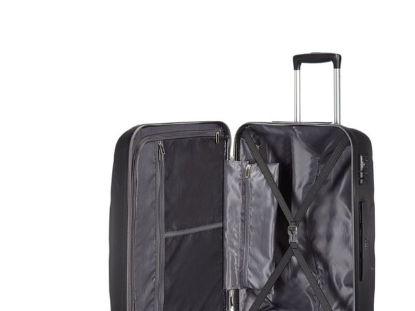 American Tourister Bon Air, Spinner, Svart, Polypropylen (PP), 4 hjul, 1 styck, 53 l