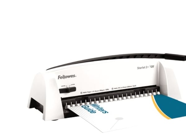 Fellowes Starlet 2+, Grå, Hvit, 12 ark, 482,6 mm, 203,2 mm, 139,7 mm, 1 stykker