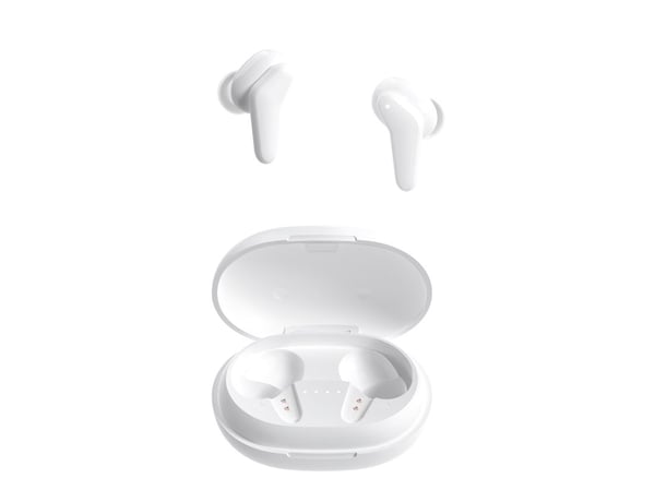Vivanco Fresh Pair, Trådløs, Samtaler/musikk, Hodesett, Hvit