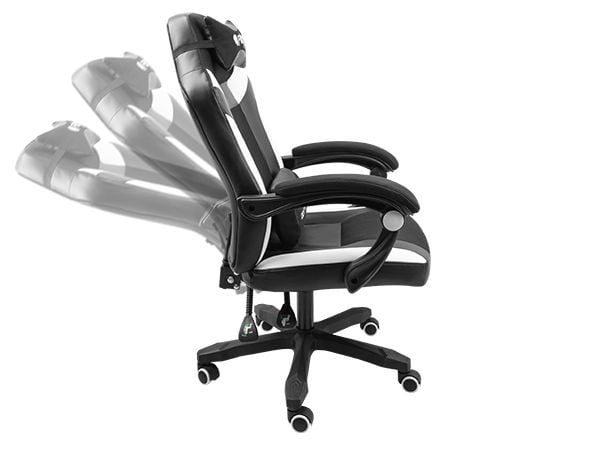 FURY Avenger M+, Universal gaming-stol, 150 kg, Polstret Sete, Polstret Rygg, Universell, Sort