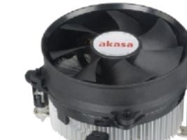 Akasa AK CCE-7104EP - Prosessorijäähdytin - (for: LGA775, LGA1156, LGA1155) - alumiini - 92 mm