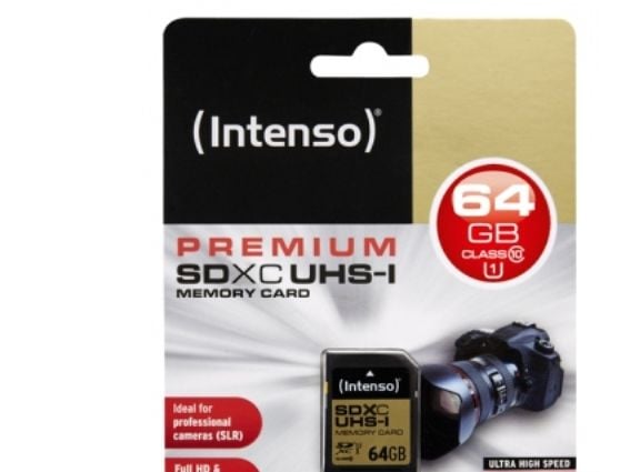 Intenso Premium - Flashminnekort - 64 GB - UHS Class 1 / Class10 - SDXC UHS-I