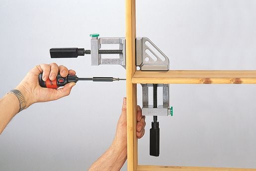 wolfcraft GmbH 3415000, Hjørneklemme, Aluminium