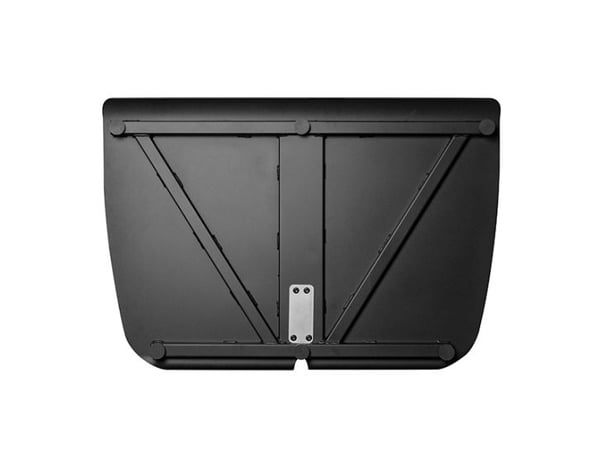 B-Tech BT8380-FSB, Gulvplate, Sort, Stål, 70 kg, 165,1 cm (65"), 81,3 cm (32")