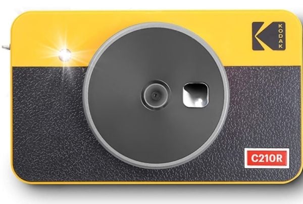 Kodak Mini Shot Combo 2 retro yellow, Litium