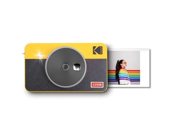 Kodak Mini Shot Combo 2 retro yellow, Litium