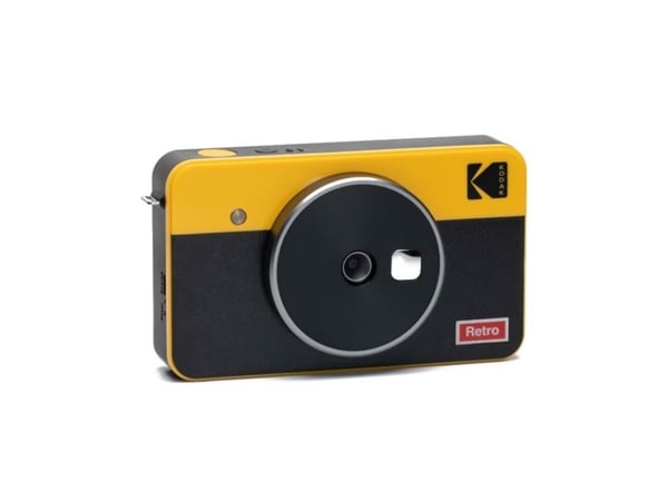 Kodak Mini Shot Combo 2 retro yellow, Litium