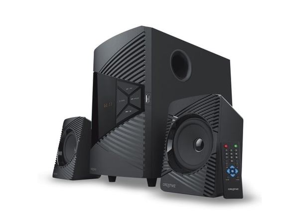 Creative SBS E2500 - Høyttalersystem - for PC - 2,1 kanaler - Bluetooth - 30 watt (Total) - svart