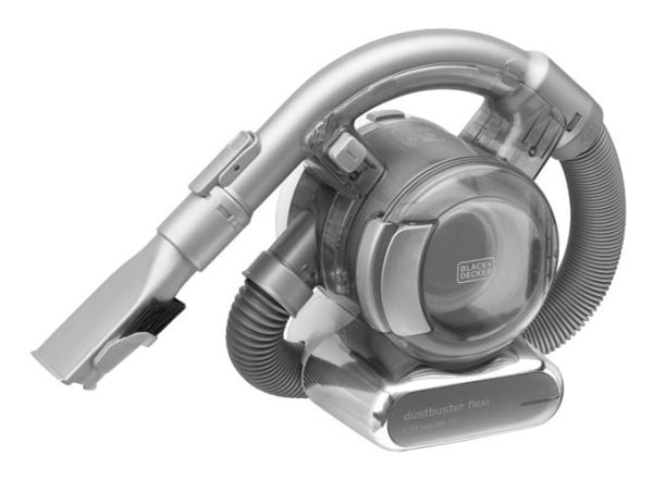 BLACK+DECKER DustBuster Flexi PD1820LF - Støvsuger - håndholdt - uten pose - dark titanium/chrome