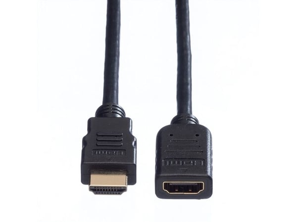 VALUE 11.99.5575, 2 m, HDMI-tyyppi A (vakio), HDMI-tyyppi A (vakio), musta