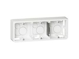 Underlag för mosaik 8m horisontell 40mm vit