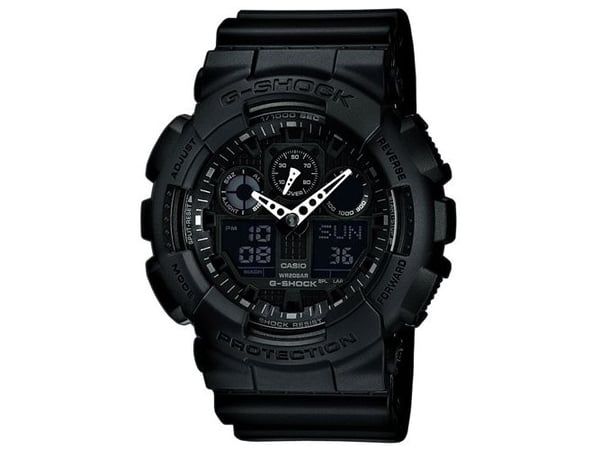 Casio GA-100-1A1ER, Vanntett, Quartz