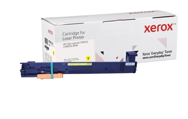 Everyday Vakiokapasiteetti Keltainen -värikasetti Xeroxilta, HP CB382A -yhteensopiva, 21000 sivua- (006R04240), 21000 sivua, Keltainen, 1 kpl