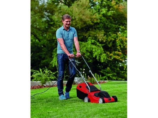 Einhell GC-EM 1032, Gressklipper som man spaserer bak, 300 m², 32 cm, 2 cm, 6 cm, 3500 RPM