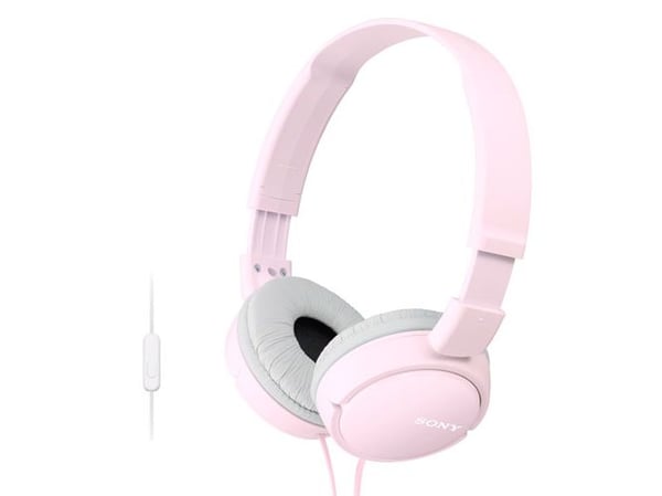 Sony MDR-ZX110AP, Langallinen, 12 - 22000 Hz, Puhelut/Musiikki, 120 g, Kuulokkeet, Vaaleanpunainen
