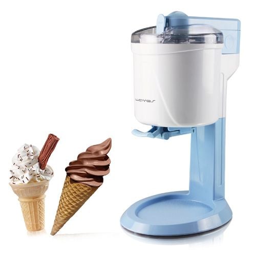 Emerio SICM-106048.1, 1 l, 1 boller, Blå, Hvit, 15 W, Iskrem
