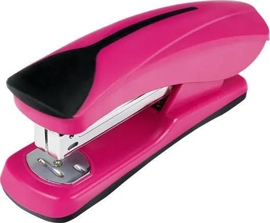 Ørnestiftemaskin TYST6101B rosa stiftemaskin, 20 ark EAGLE