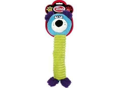 Aqua Nova PETNOVA HUND MED LANGHALS PLYSK SQUEAKER 30CM PLU-LONGDOG-BL 4141