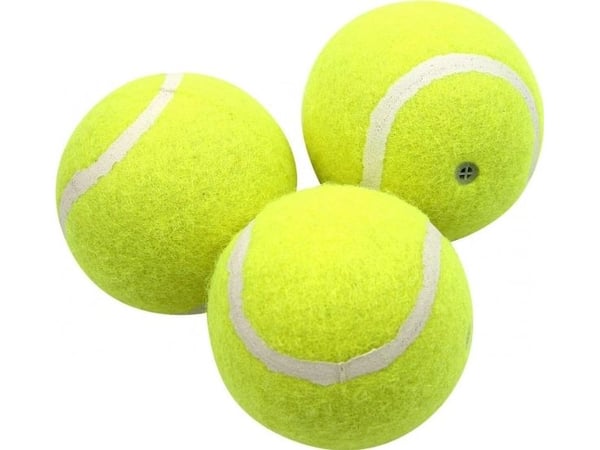 Aqua Nova PETNOVA tennisballer, pipelyd 6 cm, 3 stk. i sett TENNIS-SOUNDBALL-3 4146