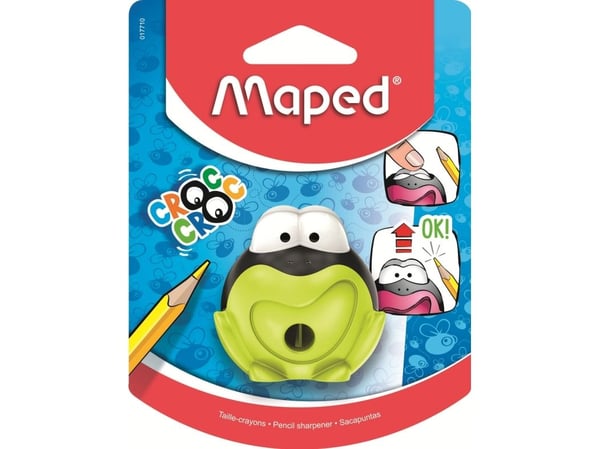 Maped 017710, Käsikäyttöinen kynäteroitin, Monivärinen, Muovi, Terästä, 95 mm, 46,8 mm