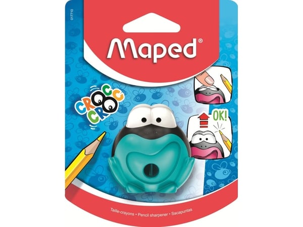Maped 017710, Käsikäyttöinen kynäteroitin, Monivärinen, Muovi, Terästä, 95 mm, 46,8 mm