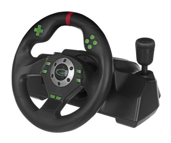 Esperanza DRIFT - Hjul- og pedalsett - kablet - for PC, Sony PlayStation 3