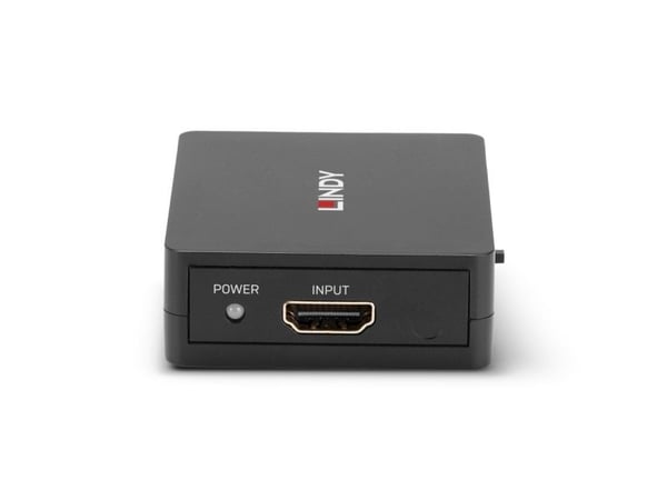Lindy 38358, HDMI, 2x HDMI, 3840 x 2160 piksler, Svart, Metall, 60,5 mm