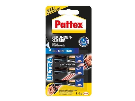 Pattex 9H PSMG3, Gel, Blister, 3 stykker