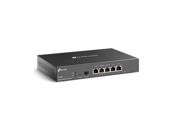 TP-Link TL-ER7206, Ethernet WAN, Gigabit Ethernet, Svart