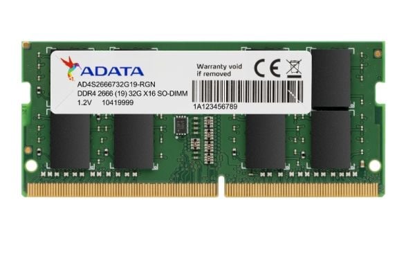 ADATA Premier Series - DDR4 - modul - 8 GB - SO DIMM 260-pin - 2666 MHz / PC4-21300 - CL19 - 1.2 V - ikke-bufret - ikke-ECC