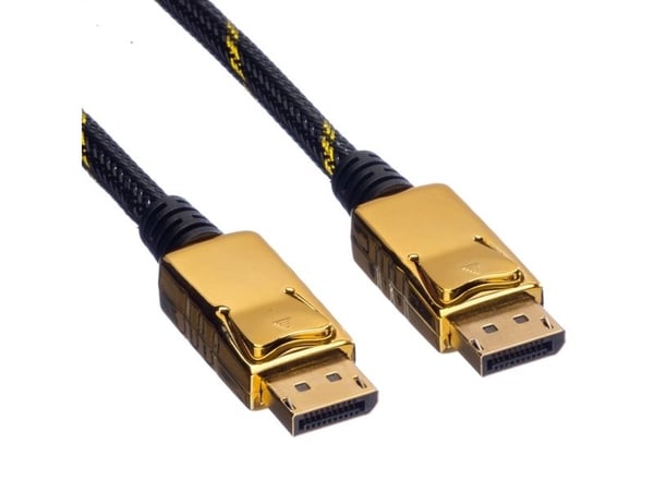 ROLINE 11.04.5646, 3 m, DisplayPort, DisplayPort, Hanstik, Hanstik, Hanstik, Lige