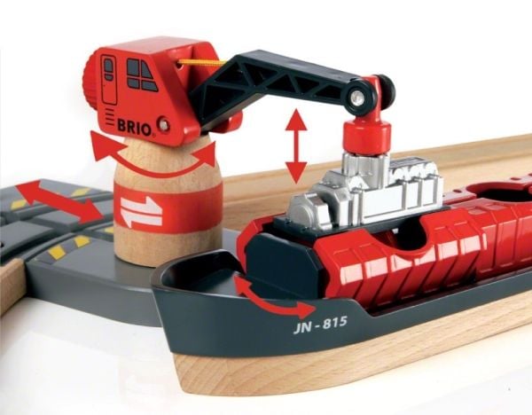 BRIO 33061 Cargo Harbour Set