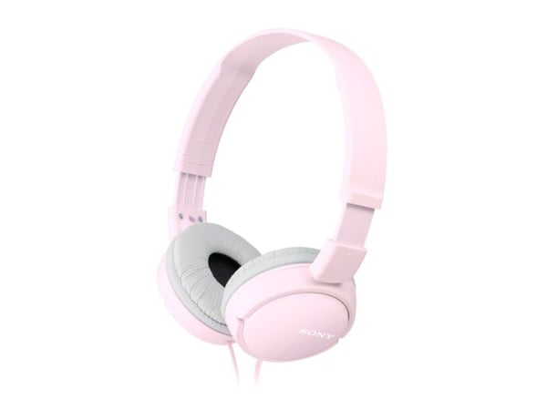 Sony MDR-ZX110AP, Langallinen, 12 - 22000 Hz, Puhelut/Musiikki, 120 g, Kuulokkeet, Vaaleanpunainen