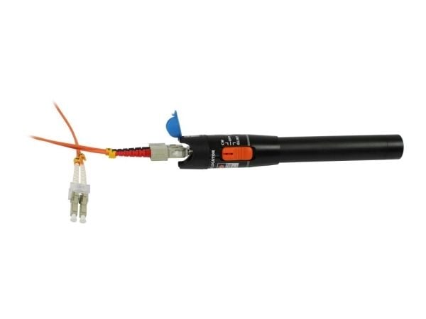 LWL fiberkontroll VFL laserlys tester for SMMM for 12525mm ferruler opptil ca. 10 km Synergy 21