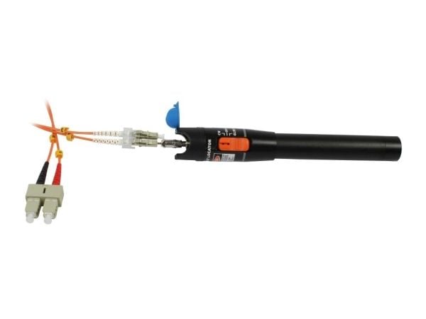LWL fiberkontroll VFL laserlys tester for SMMM for 12525mm ferruler opptil ca. 10 km Synergy 21