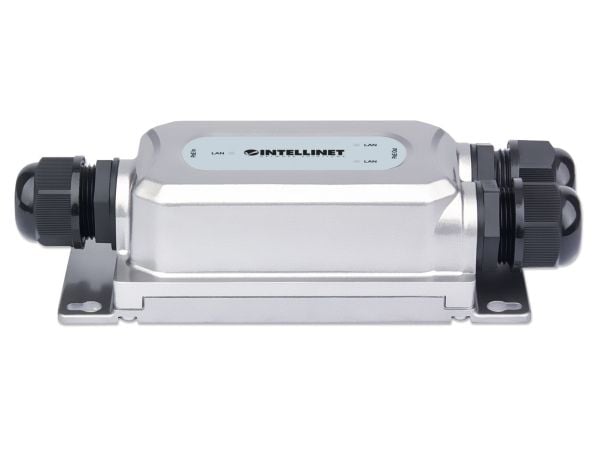 Intellinet 561648, Gjentaker, Cat5e, 2048 oppføringer, IP67, 10/100/1000Base-T(X), IEEE 802.3ab, IEEE 802.3af, IEEE 802.3at, IEEE 802.3bt, IEEE 802...