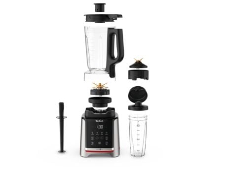 Tefal BL91HD, Elektrisk visp, 1,75 l, 1600 W, Svart, Rustfritt stål